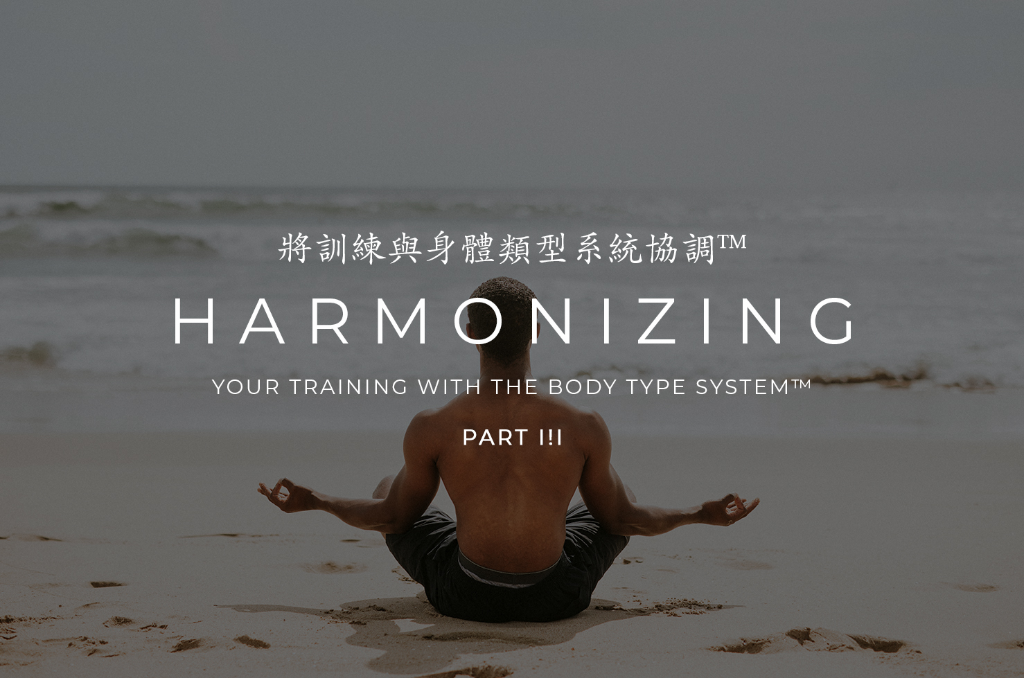 Harmonizing Your Training with the Body Type System™ Part 3