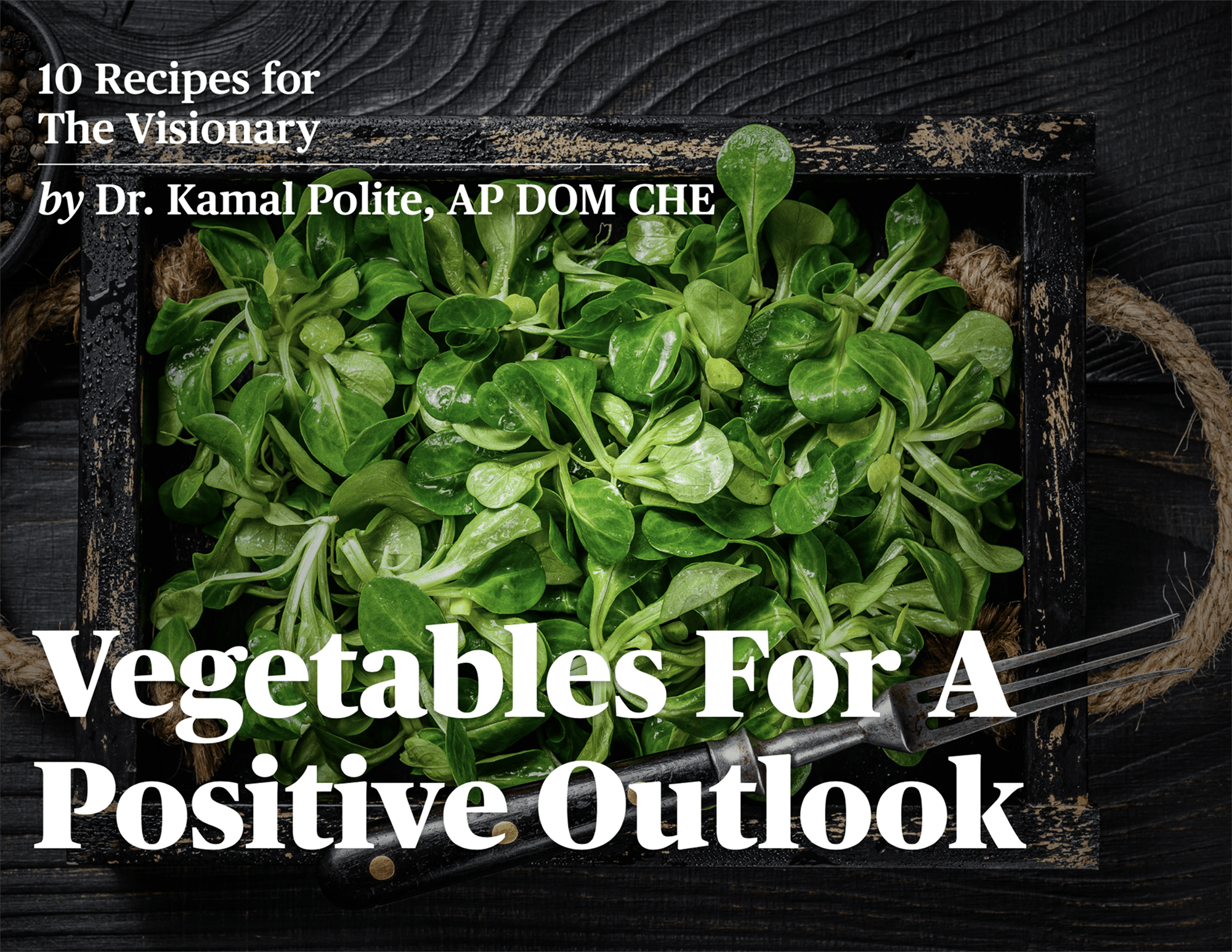 Vegetables For A Positive Outlook: 10 Recipes for  The Visionary Body Type™